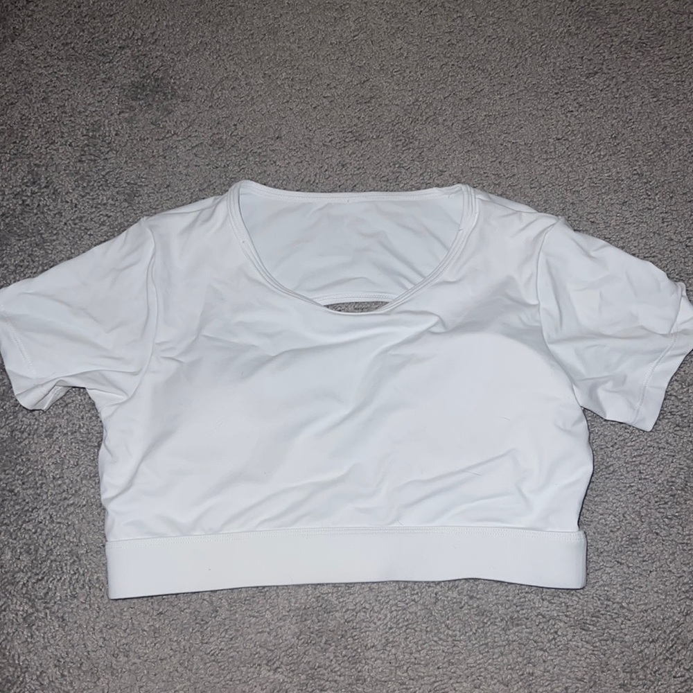 open back sports top